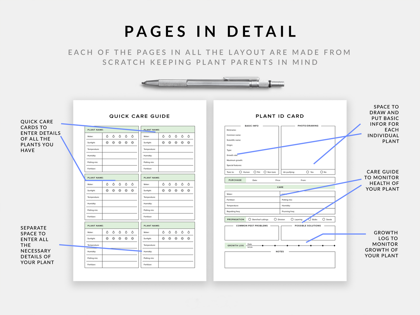 The Ultimate Plant Care Planner (Printable PDF) - - soiled.in