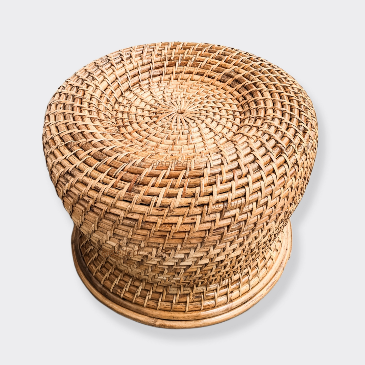 Premium Cane Handmade Stool - stool - soiled.in