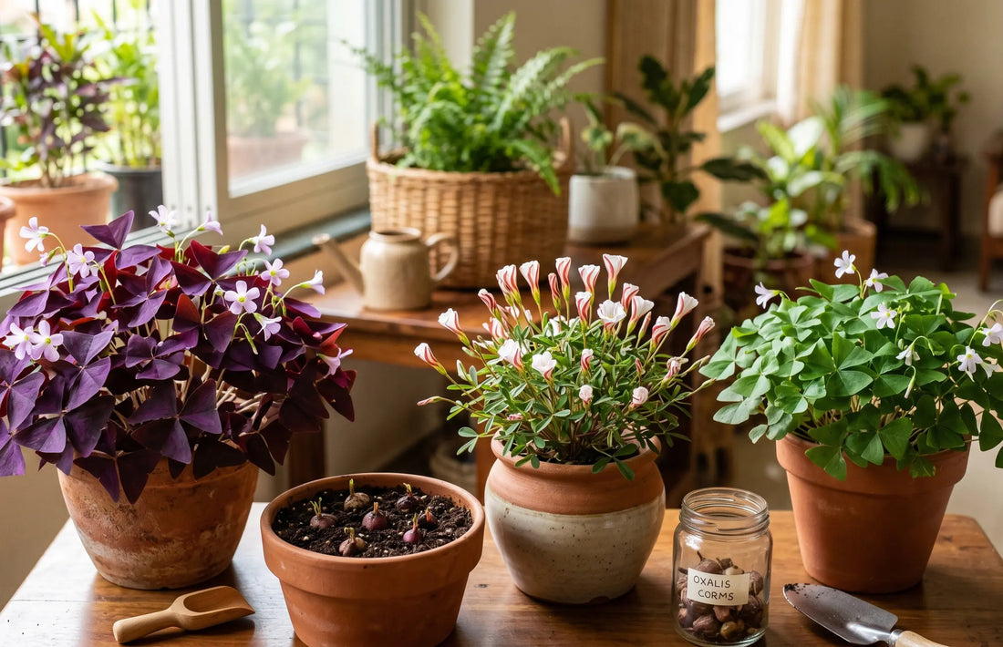 The Complete Guide to Growing Oxalis from Corms: Varieties, Dormancy & Storage for Indian Growers