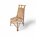 Melman Cane Patio Chair - Chairs - Soiled