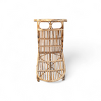 Melman Cane Patio Chair - Chairs - Soiled