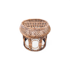 Zoya Cane Seating Stool -  - Soiled