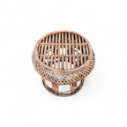 Zoya Cane Seating Stool -  - Soiled