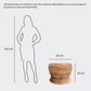 Premium Cane Handmade Stool - stool - soiled.in
