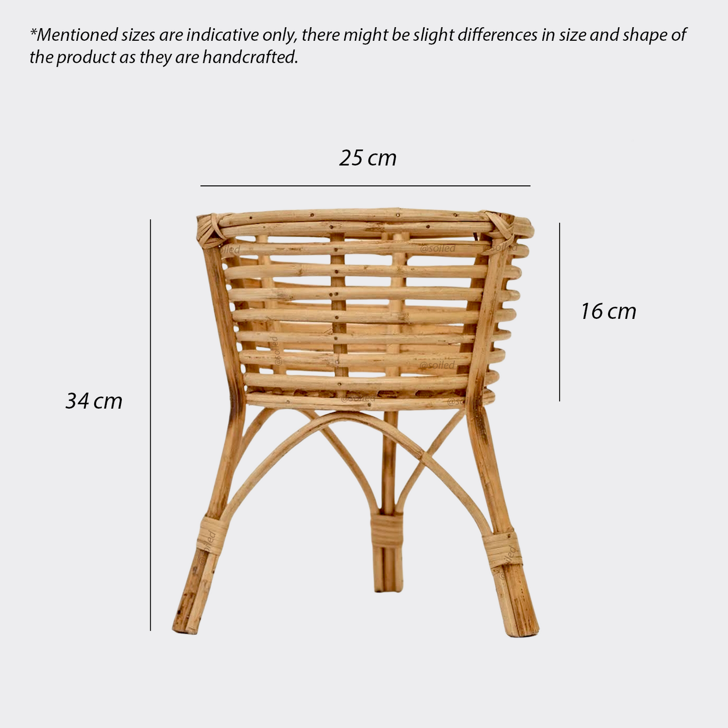 Leggy Cane Planter - Planter - soiled.in