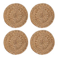 Natural Water Hyacinth Braided Placemats (12 inch) - Home Decor - Soiled